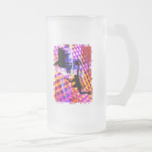 Dunk in Electric Light Chaos Coffee Mugs