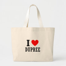 Dupree, Alabama Canvas Bag