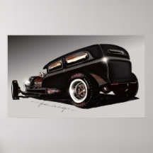 Durbie Rat Rod Posters