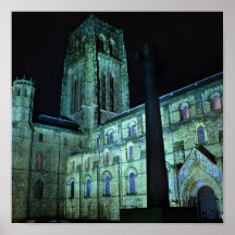Durham Cathedral at Night Posters