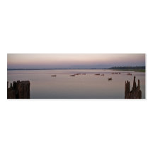 Dusk at O Bein Bridge Bookmark Business Card