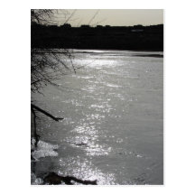 Dusk at the Rio Grande Postcard