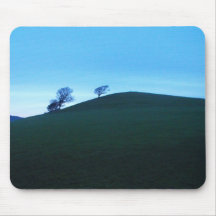 Dusk windy trees mousepads