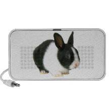 Dutch Bunny Rabbit Doodle Mp3 Speakers