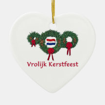 Dutch Christmas 2 Christmas Tree Ornaments