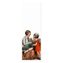 Dutch family bookmark business card templates