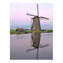 Dutch Windmill Postcard