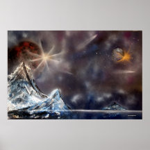 Dying Star ZAZZ Print