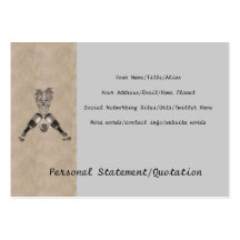 Dysfunctional Family Dinner Business Card Template