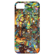 E Bent Psychedelic Art iPhone 5 Cases