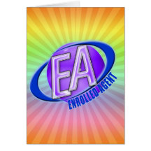 EA ORB SWOOSH LOGO - ENROLLED AGENT CARDS