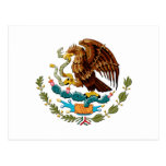 Eagle and snake Mexico Emblem for Mexicans Post Card