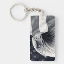 Eagle & Flag Keychain