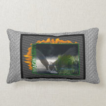 Eagle Imagination Inspirational American MoJo Pill Pillow