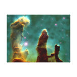 Eagle Nebula in space Stretched Canvas Print
