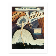 Earl Carroll Vanities Songbook Cover Postcard