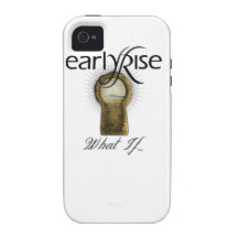 EarlyRise "What If" Design 1 iPhone 4 Covers