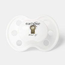 EarlyRise "What If" Design 1 Pacifier