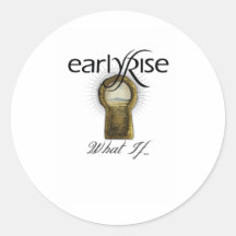 EarlyRise "What If" Design 1 Sticker