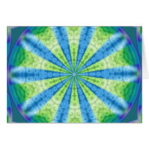 Earth and Water Abstract Notecards