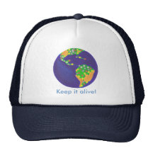 Earth bouquet - Keep it alive Earth Day hats