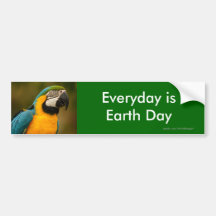 earth day bumper sticker