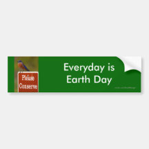 earth day bumper stickers
