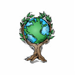Earth Day Earth Tree Cut Outs