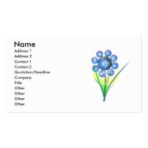 Earth Day Flower - Business Business Cards