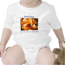 EARTH DAY! Save the Tigers & Tiger Lilies! Lily Tshirts