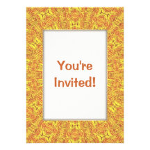 EARTH Element Contours Pattern Custom Invite
