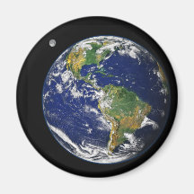 Earth from space magnets
