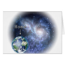 Earth Home Greeting Card