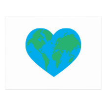 Earth Love Postcard