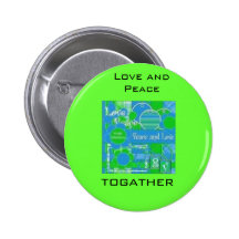 earth peace pic, Love and Peace, togather Pin