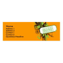 Earth shaker business cards business cards