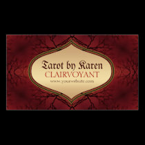 Earth Tree Life Tarot Business Cards business cards