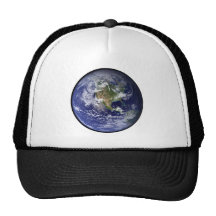 Earth Trucker Hats