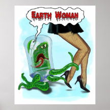 Earth Woman Poster