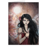 Earthen Dusk Gothic Fantasy Fairy Card