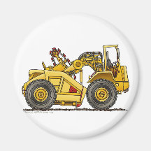 Earthmover Pan Scraper Construction Magnets