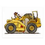 Earthmover Scraper Post Card