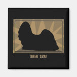 Earthy Shih Tzu Magnet
