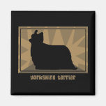 Earthy Yorkshire Terrier Magnet