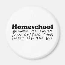 Easier Than the Bus Fridge Magnets