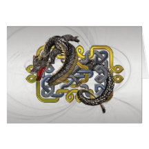 East meets Celtic Greeting Cards