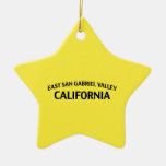 East San Gabriel Valley California Christmas Ornaments