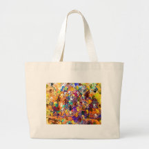 East Side Gallery, Berlin Wall, Hands (2) Canvas Bags