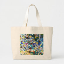 East Side Gallery, Berlin Wall, Hands (6) Canvas Bags