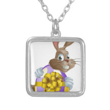 Easter bunny and egg custom jewelry
